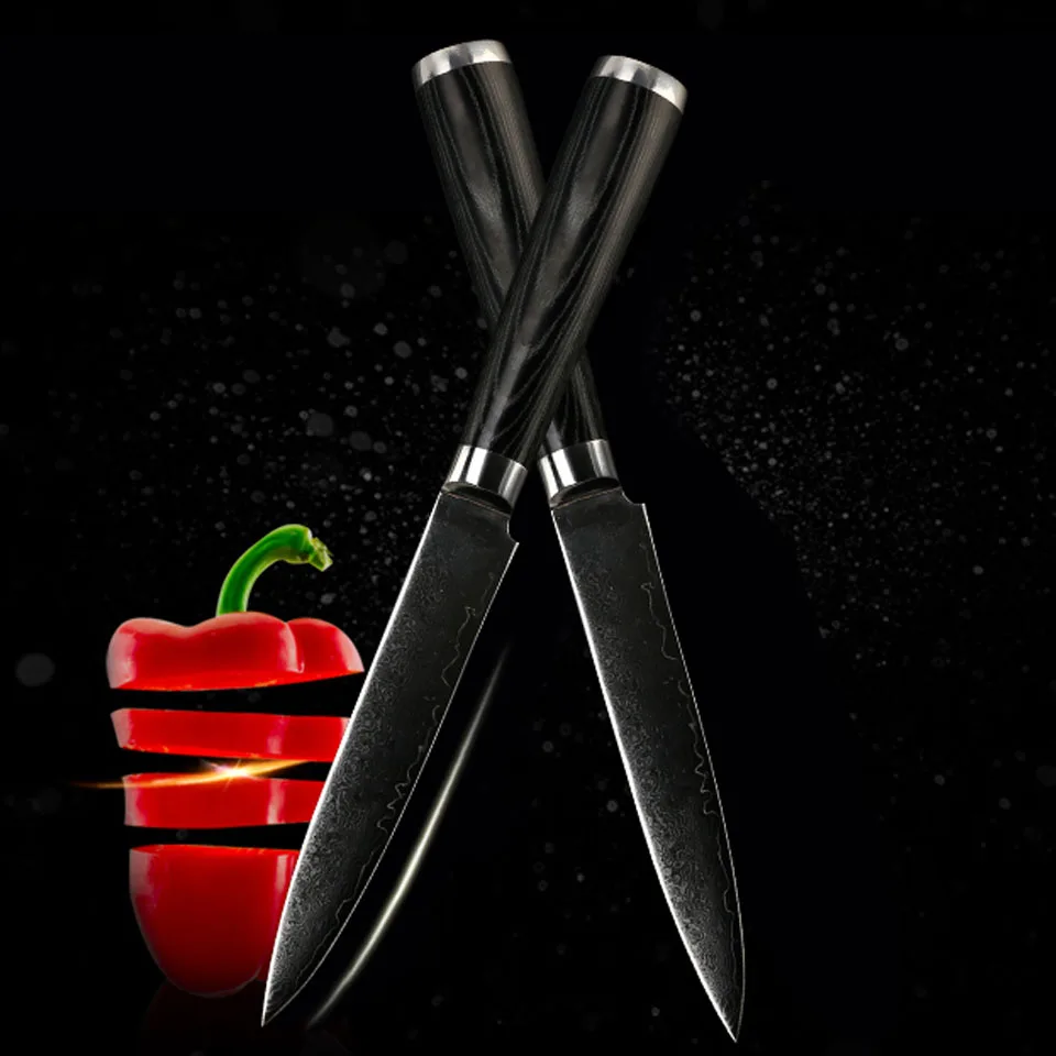 FINDKING Brand 5" Japanese VG10 Damascus stainless steel kitchen knife sharper chef knife damascus kitchen knife
FINDKING Brand 5" Japanese VG10 Damascus stainless steel kitchen knife sharper chef knife damascus kitchen knife