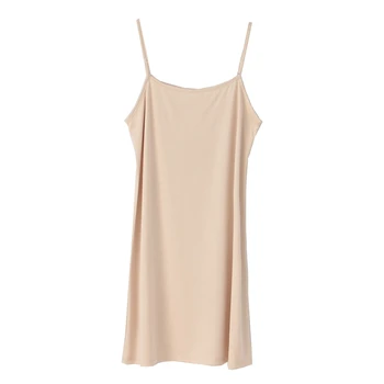 Medium Long Spaghetti strap full slip dress Summer basic plus size underdress soft petticoat solid underskirt
Medium Long Spaghetti strap full slip dress Summer basic plus size underdress soft petticoat solid underskirt