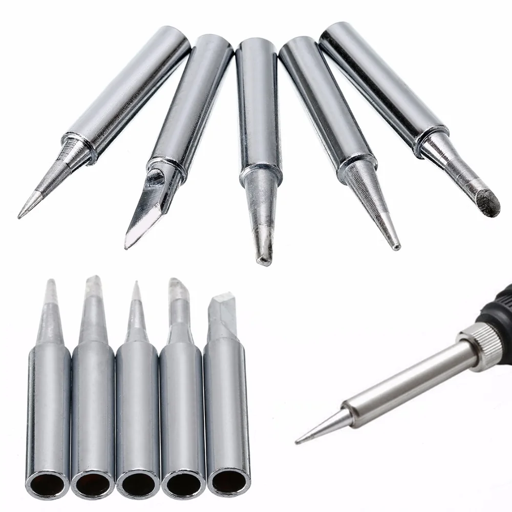 5pcs 42mm 900M-T Metal Soldering Iron Tips Set Lead-free For Hakko Solder Repair Tools
5pcs 42mm 900M-T Metal Soldering Iron Tips Set Lead-free For Hakko Solder Repair Tools