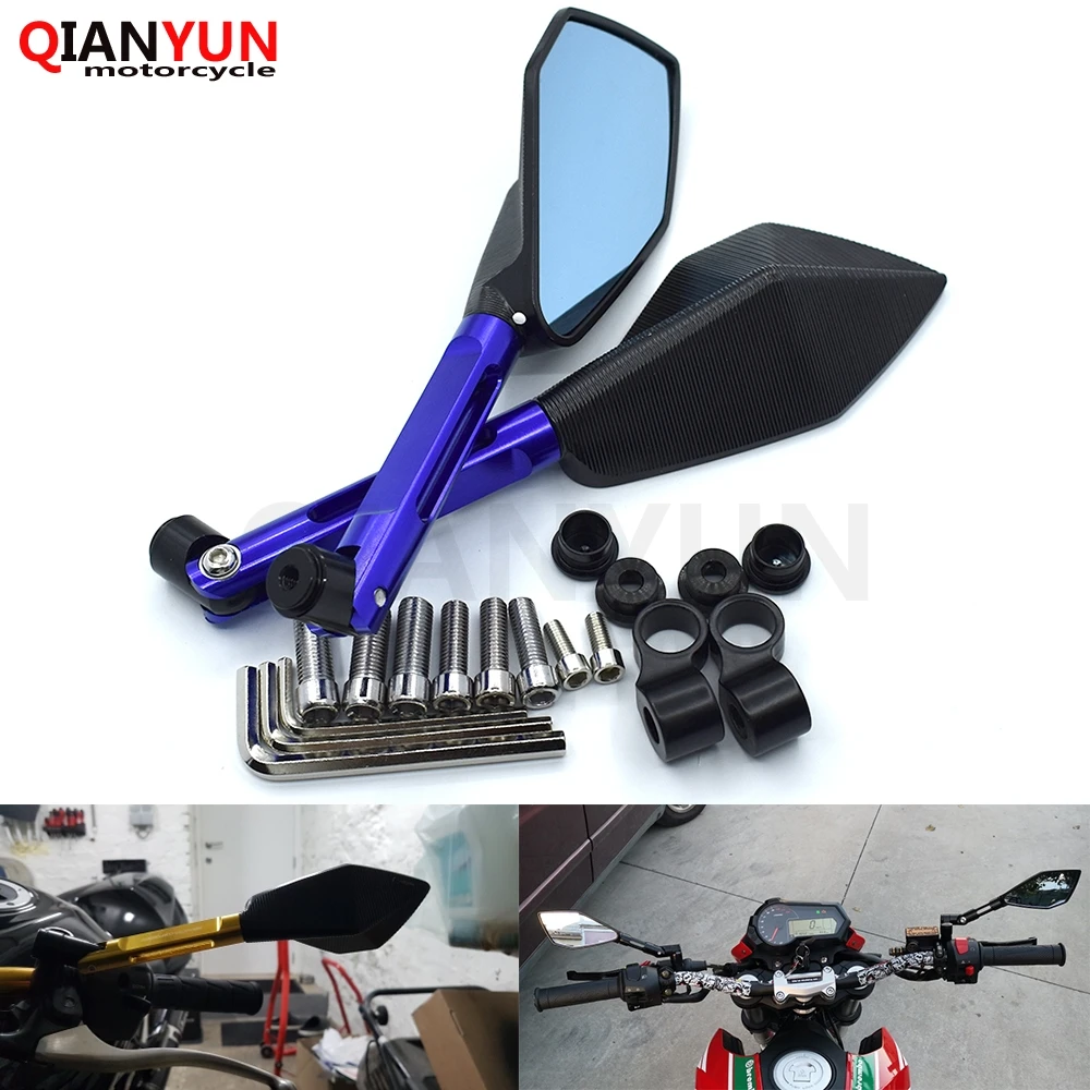 Universal CNC motorcycle mirror motorcycle side mirror 8mm 10mm For Suzuki GSXR600 GSR750 TL1000S SFV650 DL650 V-Strom GSR600
Universal CNC motorcycle mirror motorcycle side mirror 8mm 10mm For Suzuki GSXR600 GSR750 TL1000S SFV650 DL650 V-Strom GSR600