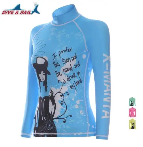 UPF 50+ Rash Guards For Women Body Suits Separates Snorkeling Diving Skin Anti-UV Wear Surfing Sports Swim Clothes
UPF 50+ Rash Guards For Women Body Suits Separates Snorkeling Diving Skin Anti-UV Wear Surfing Sports Swim Clothes