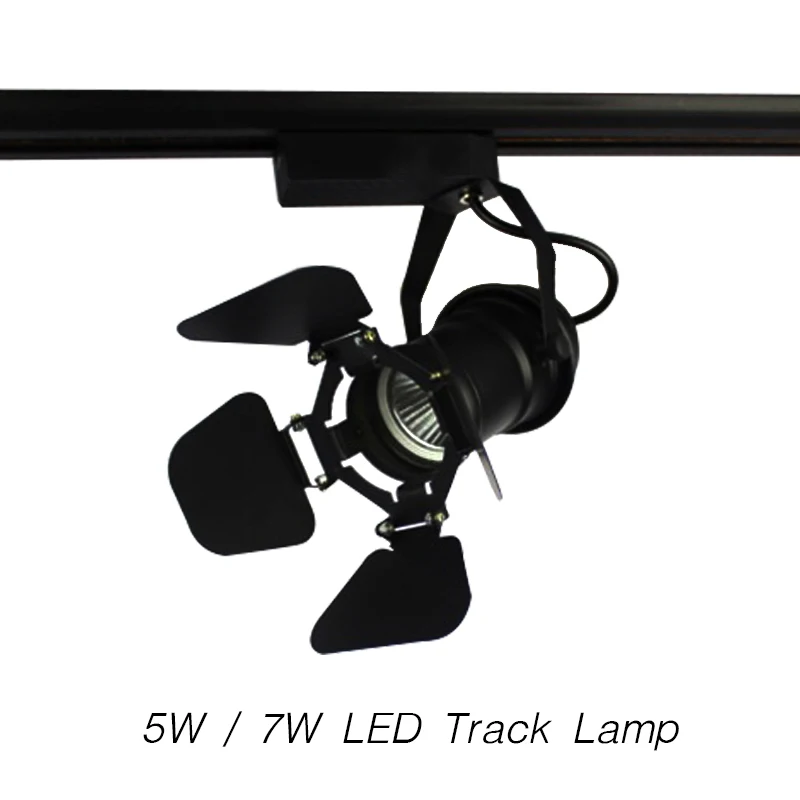 Светодиодный Трековый светильник COB AC85-265V 30 угол 5 Вт/7 Вт художественная лампа