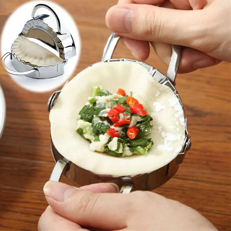 Multifunction Dumpling Maker Wrapper Dough Cutter Pie Ravioli Dumpling Mould Kitchen Accessories 304 Stainless Steel Pastry Tool
Multifunction Dumpling Maker Wrapper Dough Cutter Pie Ravioli Dumpling Mould Kitchen Accessories 304 Stainless Steel Pastry Tool