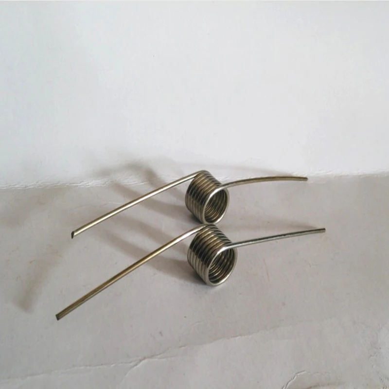 10PCS Wholesale Toy Spring Stainles Steel Torsion Coil Spring, 1.5mm Wire Diameter x 13.5mm Out Diameter x (45-90)mm Leg length
10PCS Wholesale Toy Spring Stainles Steel Torsion Coil Spring, 1.5mm Wire Diameter x 13.5mm Out Diameter x (45-90)mm Leg length