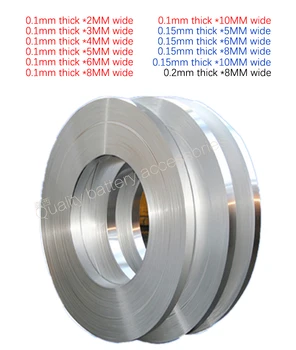 1KG nickel plate battery connector 18650 battery nickel plated steel sheet nickel plated 0.15*8mm wide connector
1KG nickel plate battery connector 18650 battery nickel plated steel sheet nickel plated 0.15*8mm wide connector