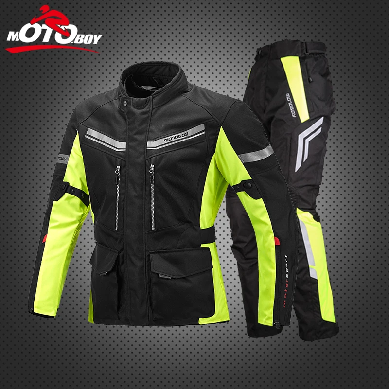 MOTOBOY Motorcycle Off-Road Racing Jacket Body Armor Riding Pants Motocross Men's Clothing water proof movable warm liner J13
MOTOBOY Motorcycle Off-Road Racing Jacket Body Armor Riding Pants Motocross Men's Clothing water proof movable warm liner J13