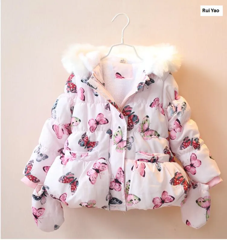 winter jacket for girls coats butterfly fleece worm kids parkas outerwear baby outerwear children clothes high quality 
winter jacket for girls coats butterfly fleece worm kids parkas outerwear baby outerwear children clothes high quality