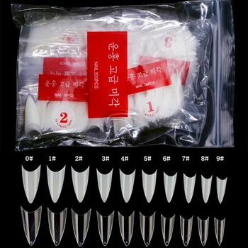500pcs Pointy Stiletto Nail Tips False Fake Manicure Acrylic Gel White /Clear /Natural Diy Salon Suppliers Fingernail Claw Tips
500pcs Pointy Stiletto Nail Tips False Fake Manicure Acrylic Gel White /Clear /Natural Diy Salon Suppliers Fingernail Claw Tips
