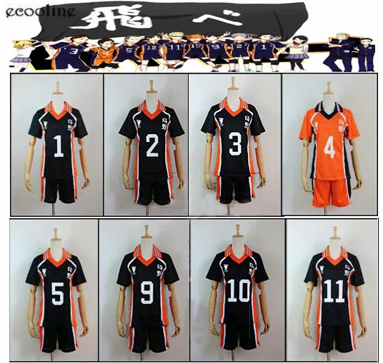 Anime Haikyuu Karasuno Action Figure High School Club Cosplay Costume Sportswear Haikyuu!! Jerseys 9 Characters Suit
Anime Haikyuu Karasuno Action Figure High School Club Cosplay Costume Sportswear Haikyuu!! Jerseys 9 Characters Suit