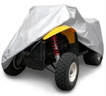 M L XL XXL XXXL Big Size Silver XXXL Motorcycle Cover Waterproof Heatproof PU ATV Cover Silver Quad Motorbike Covering Storage
M L XL XXL XXXL Big Size Silver XXXL Motorcycle Cover Waterproof Heatproof PU ATV Cover Silver Quad Motorbike Covering Storage