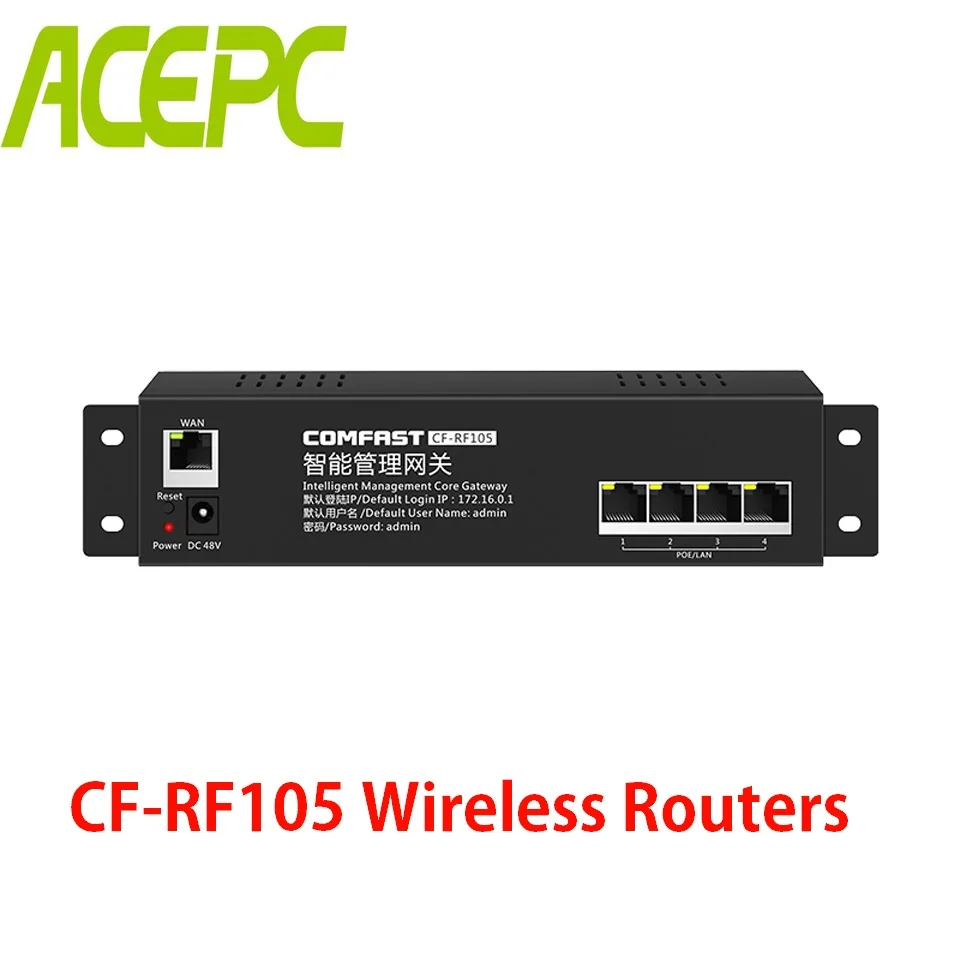 Home Office Mini AC Router for Intelligent Wifi Network Flow Control 4 Lan Port 10/100Mbps 48V POE AC Management Gateway Router
Home Office Mini AC Router for Intelligent Wifi Network Flow Control 4 Lan Port 10/100Mbps 48V POE AC Management Gateway Router