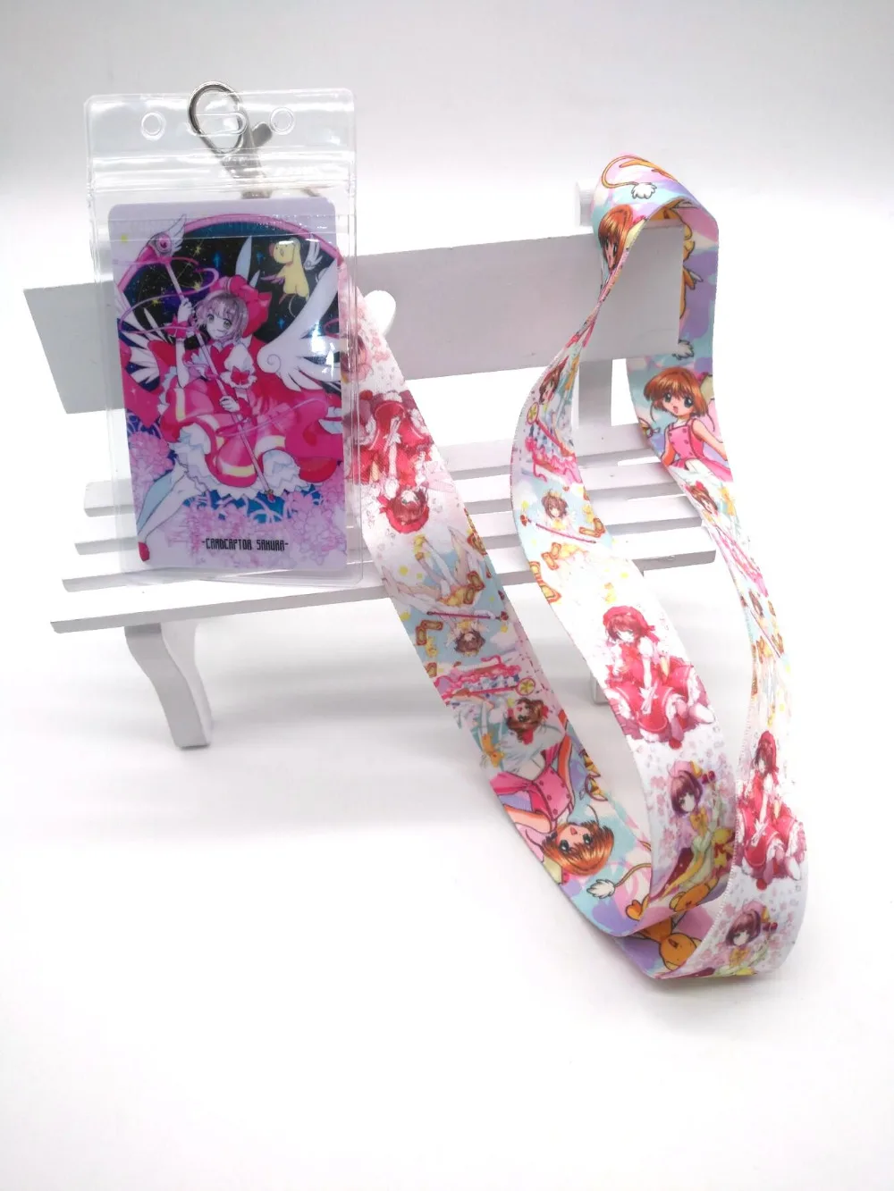 1 pcs Card Captor Sakura Neck Strap Lanyards Card Holders Bank Neck Strap Card Bus ID Holders Rope Key Chain Gift K102
1 pcs Card Captor Sakura Neck Strap Lanyards Card Holders Bank Neck Strap Card Bus ID Holders Rope Key Chain Gift K102