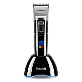 Rewell Professional Hair Clipper Rechargeable Hair Trimmer 2500mA Lithium battery Titanium alloy Blade Cutter Turbo for Barber
Rewell Professional Hair Clipper Rechargeable Hair Trimmer 2500mA Lithium battery Titanium alloy Blade Cutter Turbo for Barber