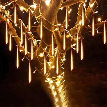 30CM 50CM Waterproof Meteor Shower Rain Tube LED String Light 8 Tube Falling Rain Drop Icicle Christmas Wedding Fairy Light
30CM 50CM Waterproof Meteor Shower Rain Tube LED String Light 8 Tube Falling Rain Drop Icicle Christmas Wedding Fairy Light
