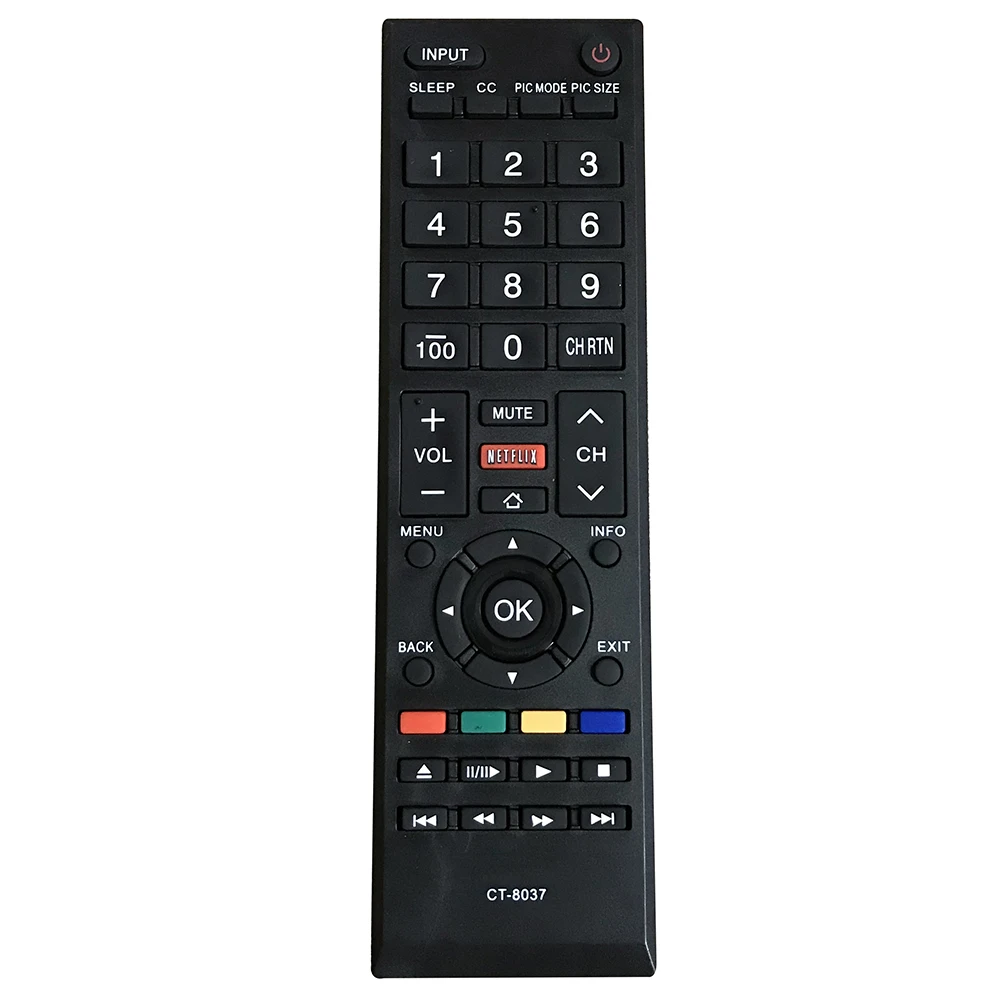 New CT-8037 for Toshiba LCD TV Remote Control LCD TV 40L3400 40L3400U 50L3400 58L5400
New CT-8037 for Toshiba LCD TV Remote Control LCD TV 40L3400 40L3400U 50L3400 58L5400
