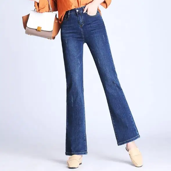 Blue Button Up Flare Hem Jeans Woman Long Denim Trousers Vintage Pants Capris 2019 Fall Mid Waist Stretch Women Jeans new
Blue Button Up Flare Hem Jeans Woman Long Denim Trousers Vintage Pants Capris 2019 Fall Mid Waist Stretch Women Jeans new
