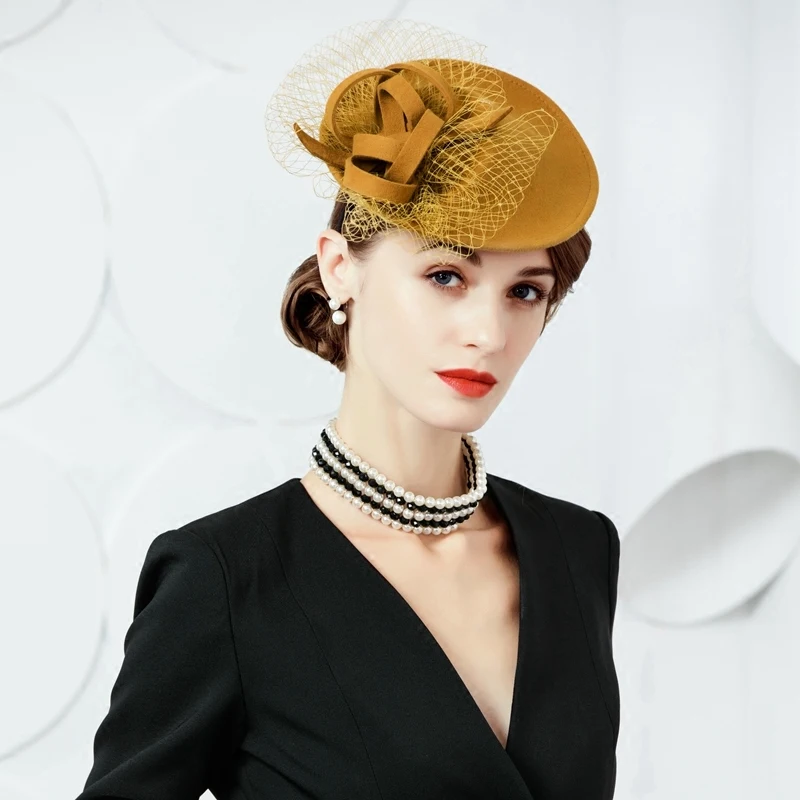 Lady Black Wool Pillbox Hat Fashion Winter Women Elegant Wedding Dress Banquet Party Hats with Bowknot Felt Hats B-7451
Lady Black Wool Pillbox Hat Fashion Winter Women Elegant Wedding Dress Banquet Party Hats with Bowknot Felt Hats B-7451