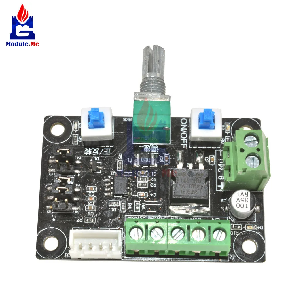 diymore Simple Reliable Stepper Motor Driver Controller Speed Regulator PWM Pulse Signal Generator Module
diymore Simple Reliable Stepper Motor Driver Controller Speed Regulator PWM Pulse Signal Generator Module
