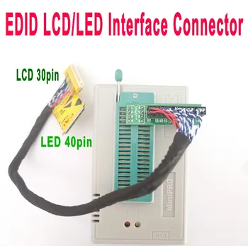 Laptop EDID LED40pin LCD 30pin chip data read write cable connector line TL866II PIUS Programmer tl866ii plus programmer
Laptop EDID LED40pin LCD 30pin chip data read write cable connector line TL866II PIUS Programmer tl866ii plus programmer