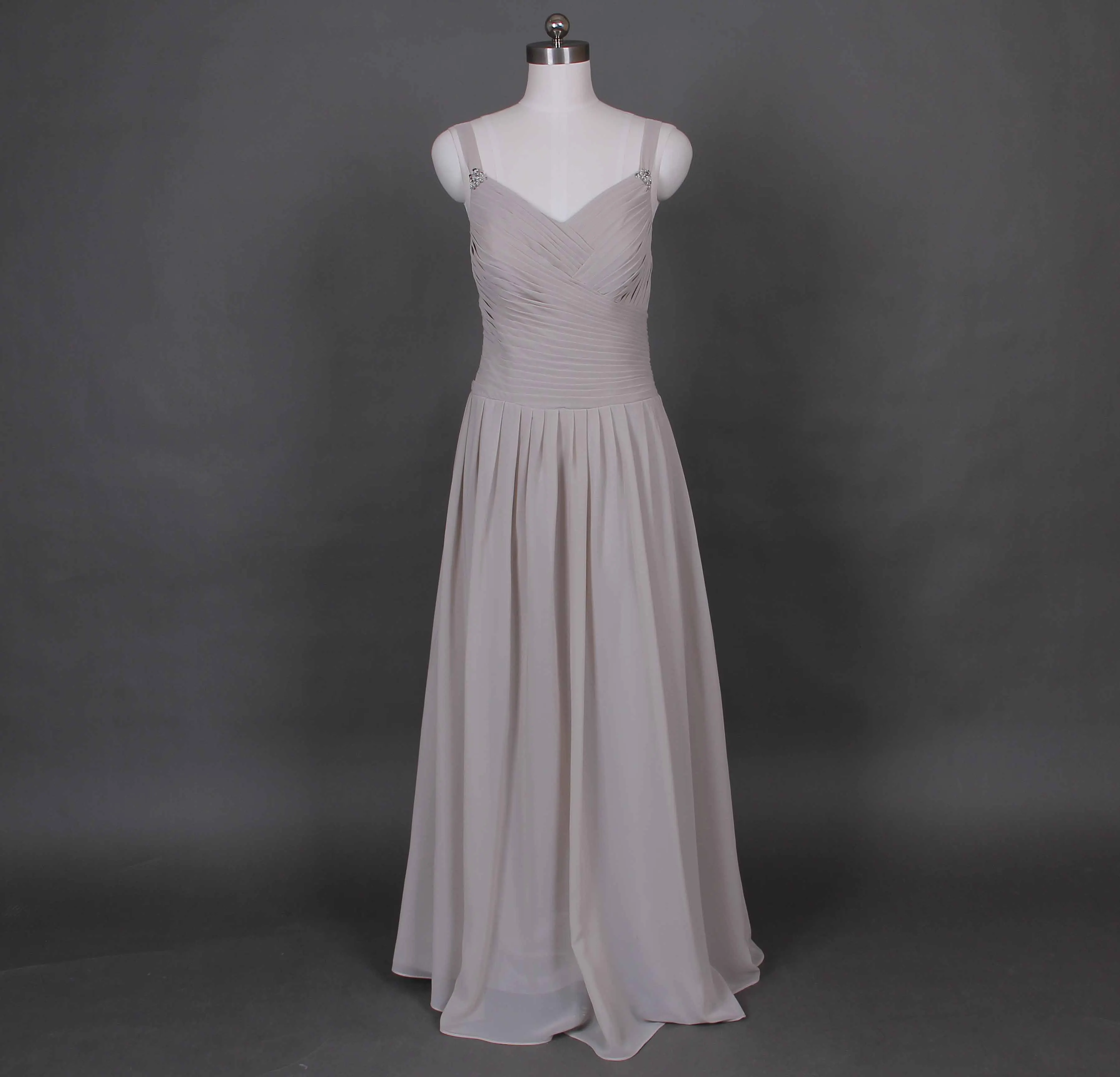 Gray Bridesmaid dress chiffon shoulder strap wedding dress bridal gown custom us size 2 4 6 8 10 12 14 16 18
Gray Bridesmaid dress chiffon shoulder strap wedding dress bridal gown custom us size 2 4 6 8 10 12 14 16 18