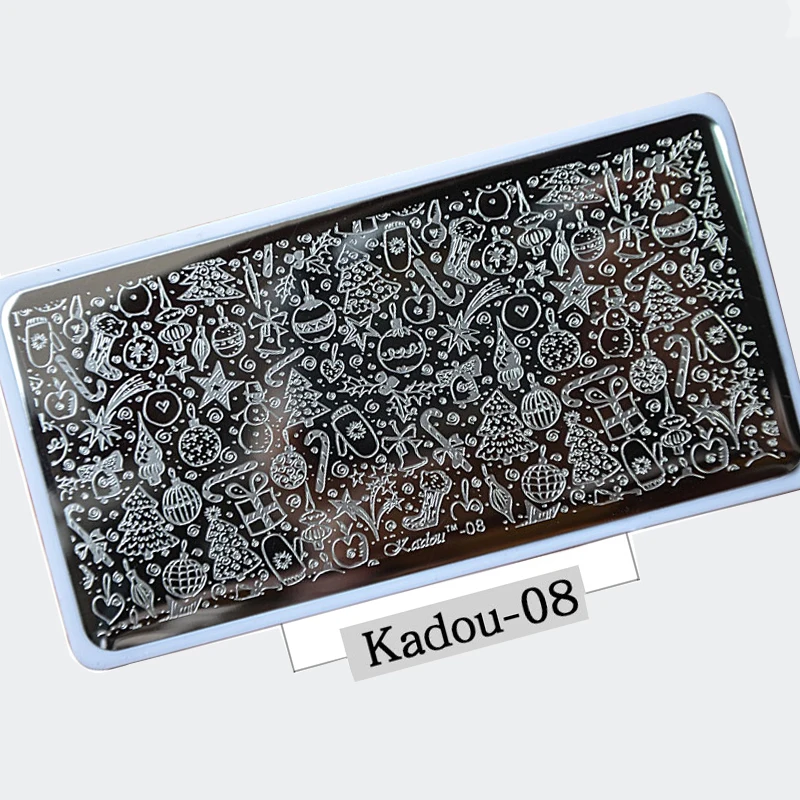 12.5*6.5CM NEW ARRIVAL Kadou08 DESIGN RETANGLE CHRISTMAS SNOWFLAKE NAIL ART STAMPING PLATE PATTERN REINDEER 3D TEMPLATE NAIL ART
12.5*6.5CM NEW ARRIVAL Kadou08 DESIGN RETANGLE CHRISTMAS SNOWFLAKE NAIL ART STAMPING PLATE PATTERN REINDEER 3D TEMPLATE NAIL ART