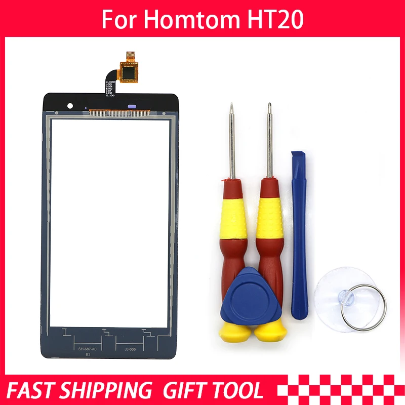 New original Touch Screen Touch Panel For HOMTOM HT20Replacement Parts + Disassemble Tool+3M Adhesive
New original Touch Screen Touch Panel For HOMTOM HT20Replacement Parts + Disassemble Tool+3M Adhesive