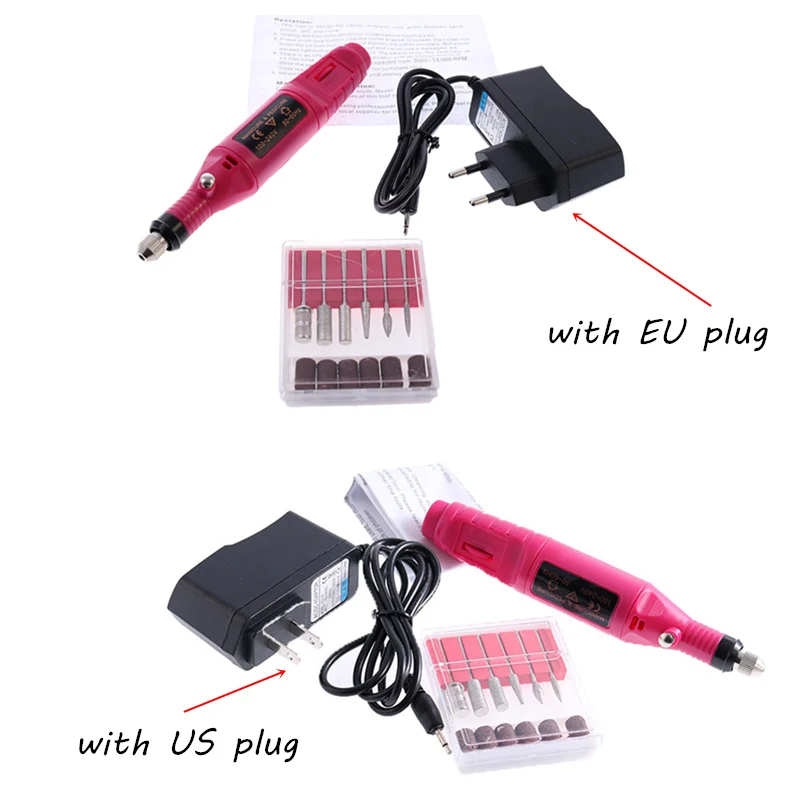 2017-1set-6-bits-Electric-Nail-Art-File-Drill-Manicure-Machine-Drill-Pen-Pedicure-File-Polish_
