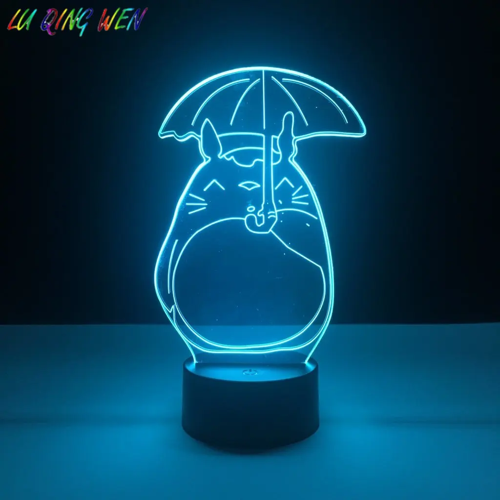 Pretty Kids Led Night Lamp My Neighbor Totoro Nightlight for Baby Crib Bedroom Light Child Gift Led Night Light Totoro Umbrella
Pretty Kids Led Night Lamp My Neighbor Totoro Nightlight for Baby Crib Bedroom Light Child Gift Led Night Light Totoro Umbrella