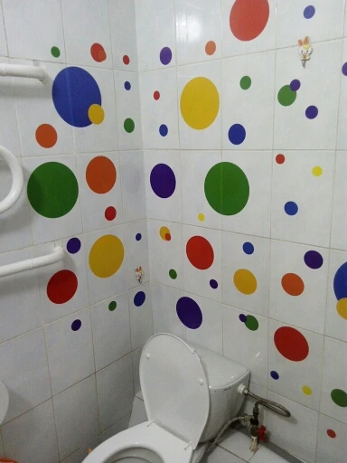 Colored Circles Wall Sticker Colored Circles Wall Sticker