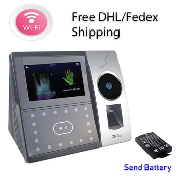 WIFI Palm Vein Time Attendance Systems ZKTeco Hardware Platform ZKFace ZKFinger ZKPalm Vein Algorithm Built In Battery
WIFI Palm Vein Time Attendance Systems ZKTeco Hardware Platform ZKFace ZKFinger ZKPalm Vein Algorithm Built In Battery