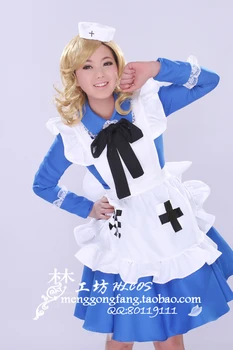 APH Axis Powers Hetalia England (Famale) Cosplay Costume maid lolita punk party dress set
APH Axis Powers Hetalia England (Famale) Cosplay Costume maid lolita punk party dress set