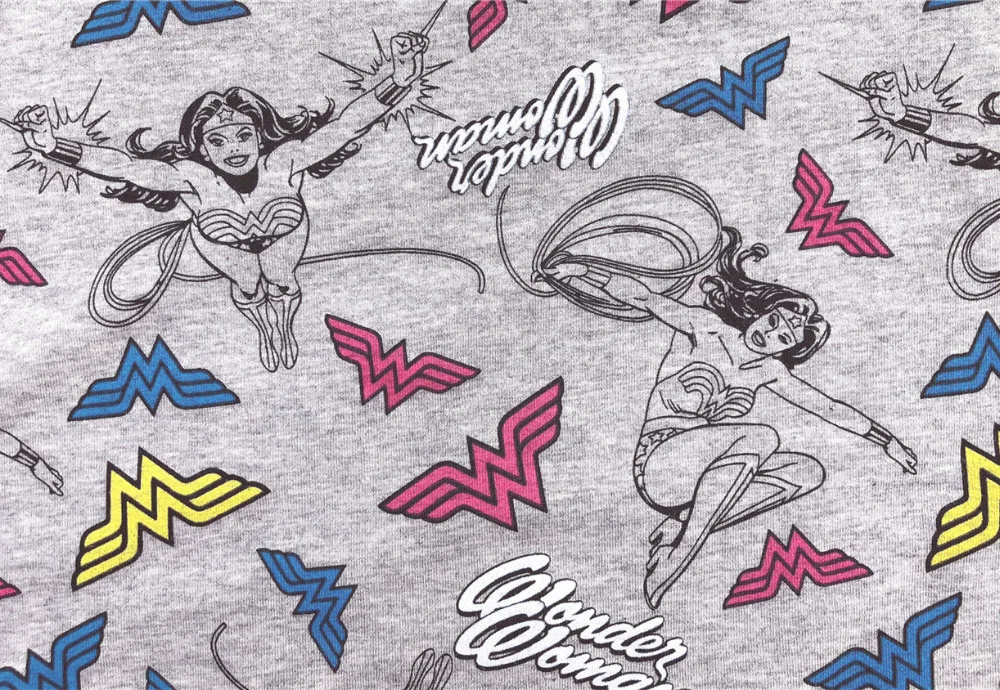 50*160cm The Avengers Wonder Woman, Superwoman Lycra Elasticity Cotton Sewing Fabric DIY Handmade Material For Child cloth Bed
50*160cm The Avengers Wonder Woman, Superwoman Lycra Elasticity Cotton Sewing Fabric DIY Handmade Material For Child cloth Bed