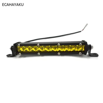 ECAHAYAKU Straight Single Row Slim 7" LED Light Bar 12V 30W 6000K white waterproof for SUV 4X4 ATV Truck Off Road LED Work Light
ECAHAYAKU Straight Single Row Slim 7" LED Light Bar 12V 30W 6000K white waterproof for SUV 4X4 ATV Truck Off Road LED Work Light