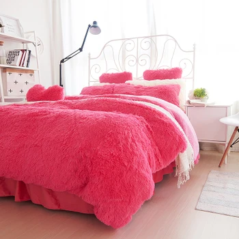 Flannel short plush bedding Duvet Cover Set Free Shipping Wholesale High Quality Duvet Cover 4 pcs Set of Bed
Flannel short plush bedding Duvet Cover Set Free Shipping Wholesale High Quality Duvet Cover 4 pcs Set of Bed