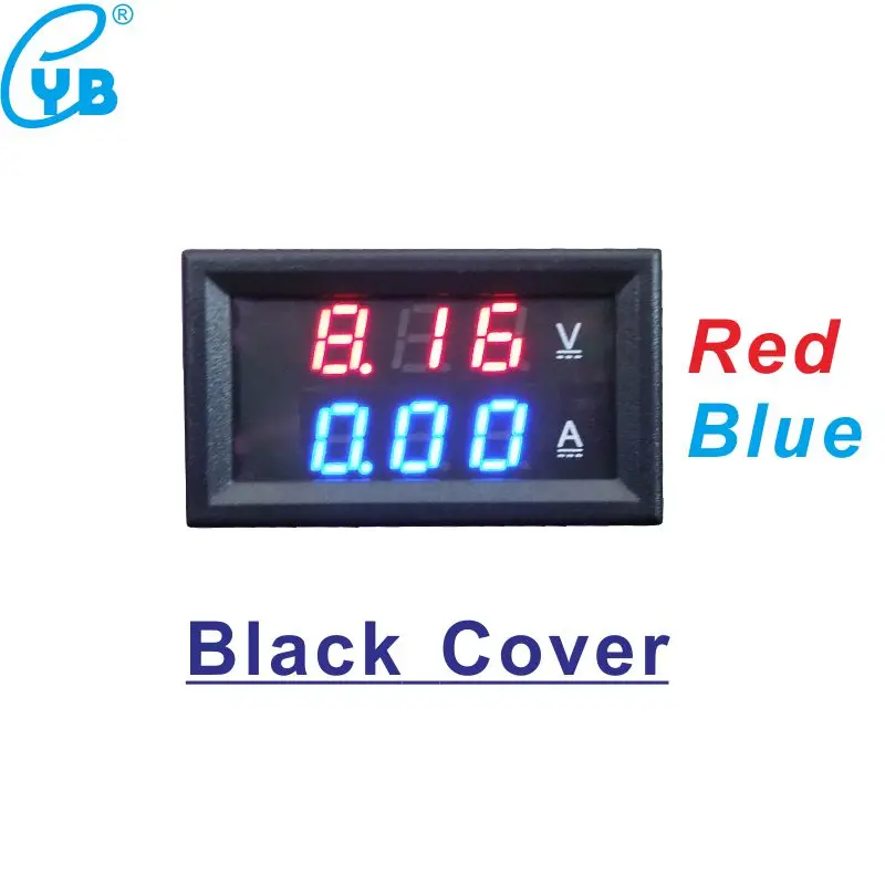Voltmeter Digital 0-300V Dc Leds Blau Spannung Tester Panel Auto Caravan Bike 