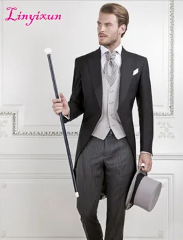 Linyixun Men Tailcoats 3 Pieces Wedding Suits Groomsmen Suit latest coat pant designs Custom Made slim fit blazer
Linyixun Men Tailcoats 3 Pieces Wedding Suits Groomsmen Suit latest coat pant designs Custom Made slim fit blazer