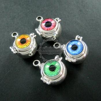 22mm vintage style antiqued silver blue,pink,yellow,green dragon devil eyes steam punk ball vial wish pendant charm 1830063
22mm vintage style antiqued silver blue,pink,yellow,green dragon devil eyes steam punk ball vial wish pendant charm 1830063