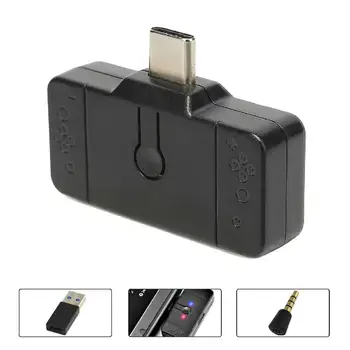 Bluetooth Audio Adapter Transmitter Supports Voice Chat aptX Low Latency Wireless USB C/USB Bluetooth Dongle Compatible with PS4
Bluetooth Audio Adapter Transmitter Supports Voice Chat aptX Low Latency Wireless USB C/USB Bluetooth Dongle Compatible with PS4