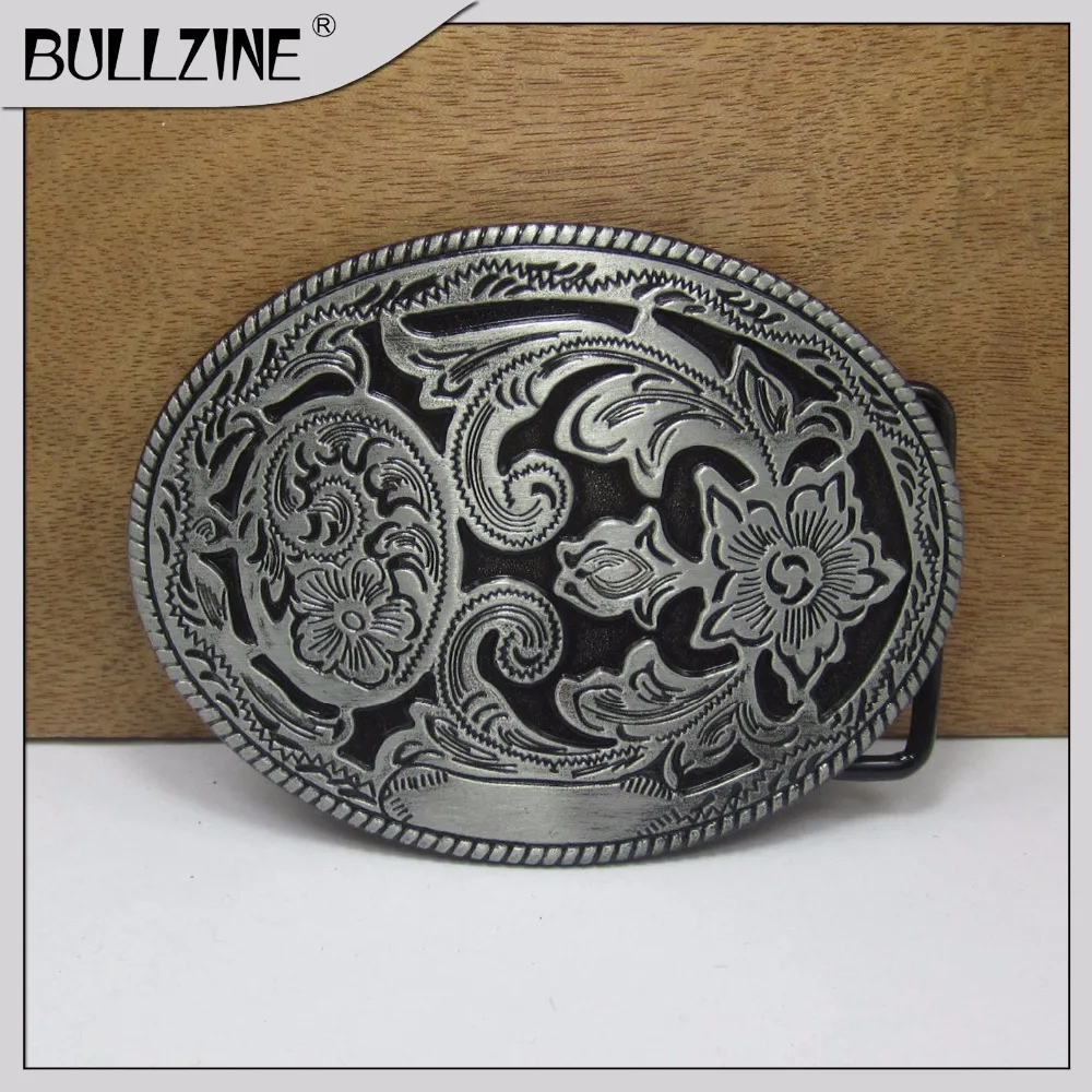 The Bullzine Western belt buckle with pewter finish FP-03418 suitable for 4cm width belt
The Bullzine Western belt buckle with pewter finish FP-03418 suitable for 4cm width belt