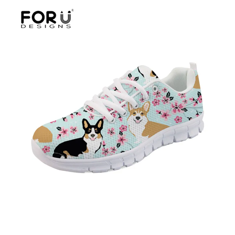 FORUDESIGNS Kawaii Corgi Dog Pattern Women's Flats Shoes Spring Platform Sneakers for Female Comfortable Fashion Ladies Shoes
FORUDESIGNS Kawaii Corgi Dog Pattern Women's Flats Shoes Spring Platform Sneakers for Female Comfortable Fashion Ladies Shoes