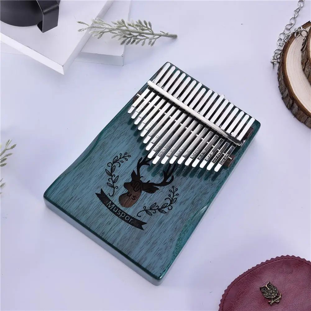 17 Keys Wooden Kalimba African Mahogany Thumb Piano Finger Percussion Music Instruments Professional Blue Kalimba Mbira Thumb
17 Keys Wooden Kalimba African Mahogany Thumb Piano Finger Percussion Music Instruments Professional Blue Kalimba Mbira Thumb