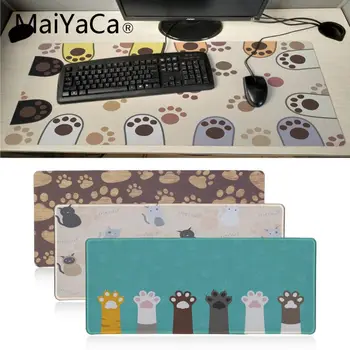 MaiYaCa New Design Cute Cats paw pattern gamer play mats Mousepad Large Gaming Mouse Pad Lockedge Mouse Mat Keyboard Pad
MaiYaCa New Design Cute Cats paw pattern gamer play mats Mousepad Large Gaming Mouse Pad Lockedge Mouse Mat Keyboard Pad