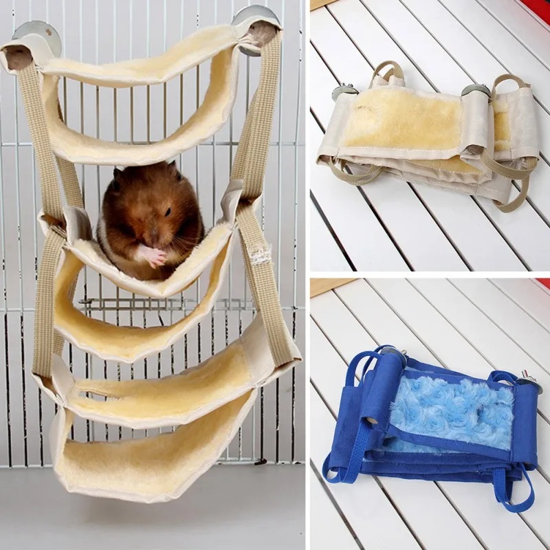 Small Pets Hammock Hamster Multi-layer Hanging Bed Winter Warm Swing Bed Nest House Guinea Pig Rabbit Cage Suspended Accessory
Small Pets Hammock Hamster Multi-layer Hanging Bed Winter Warm Swing Bed Nest House Guinea Pig Rabbit Cage Suspended Accessory