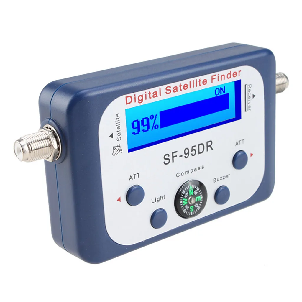 Digital Satellite Finder SF-95DR Meter Satlink Receptor TV Signal Receiver Sat Decoder Satfinder Compass LCD FTA Dish
Digital Satellite Finder SF-95DR Meter Satlink Receptor TV Signal Receiver Sat Decoder Satfinder Compass LCD FTA Dish