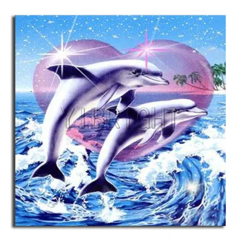 DIY 5D Diamond painting Dolphin Love Full Square Diamond embroidery Cross stitch Heart Full Round Diamond mosaic scenic
DIY 5D Diamond painting Dolphin Love Full Square Diamond embroidery Cross stitch Heart Full Round Diamond mosaic scenic
