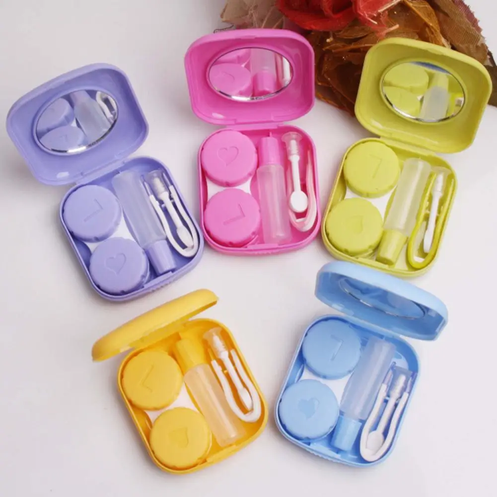 Pocket Travel Kit All In One Contact Lenses Kit Pink Blue Purple Yellow Eye Contacts Box With Looking Glass
Pocket Travel Kit All In One Contact Lenses Kit Pink Blue Purple Yellow Eye Contacts Box With Looking Glass