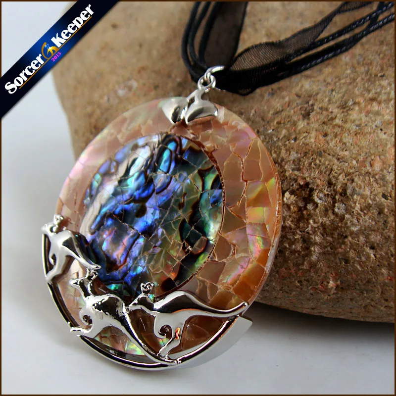 SorcerKeeper Necklace for Women Charms Jewelry Accessories Multicolor Round Natural Abalone Kangaroo Shell Pendant Jewelry SKA25
SorcerKeeper Necklace for Women Charms Jewelry Accessories Multicolor Round Natural Abalone Kangaroo Shell Pendant Jewelry SKA25