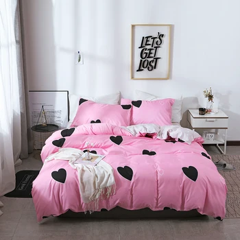 Bedding Set 2 3 Pcs Duvet Cover Sweet Heart Pillowcases Set Stripe Cell Nordic Style Bed Linen US AU EU Full Single Twin Queen
Bedding Set 2 3 Pcs Duvet Cover Sweet Heart Pillowcases Set Stripe Cell Nordic Style Bed Linen US AU EU Full Single Twin Queen