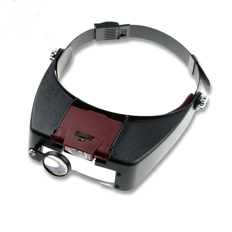 Helmet Magnifier Glass Magnifying Glasses Loupe Microscope Lupas Con Luz LED lights Reading or Repair Use Jewel illumination
Helmet Magnifier Glass Magnifying Glasses Loupe Microscope Lupas Con Luz LED lights Reading or Repair Use Jewel illumination