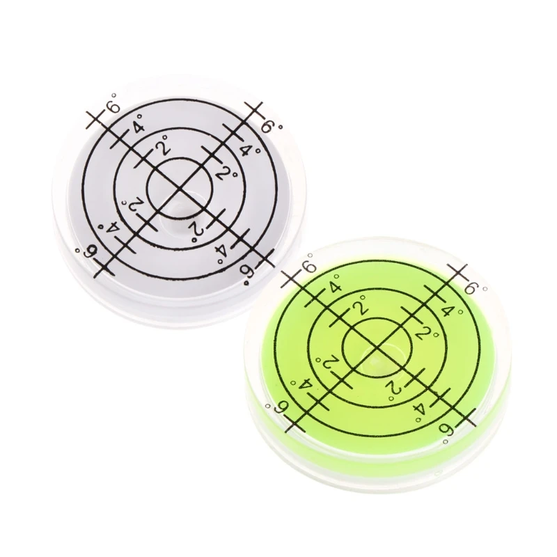1pcs 32*7MM White Green Color Bull seye Bubble level Round Level Bubble Accessories for Measuring Instrument
1pcs 32*7MM White Green Color Bull seye Bubble level Round Level Bubble Accessories for Measuring Instrument